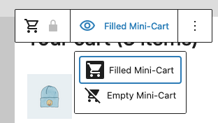 Состояния Mini-Cart